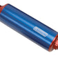 Russell Performance Red/Blue Anodized Aluminum (8-1/4in Length -8 male inlet/outlet)