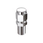 McGard Hex Lug Nut (Long Shank - 1in. / Duplex) - 9/16-18 / 7/8 Hex / 2.425in. L (8-Pack) - Chrome