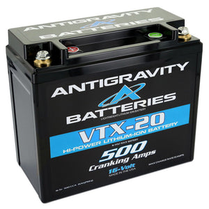 Antigravity Special Voltage YTX12 Case 16V Lithium Battery - Right Side Negative Terminal