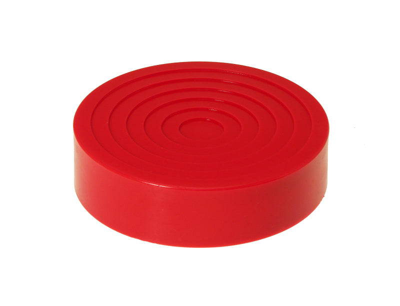 Prothane Universal Jack Pad 7.25in Diameter Model - Red