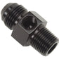 Russell Performance -6 AN Flare to 3/8in Pipe Pressure Adapter (Black)