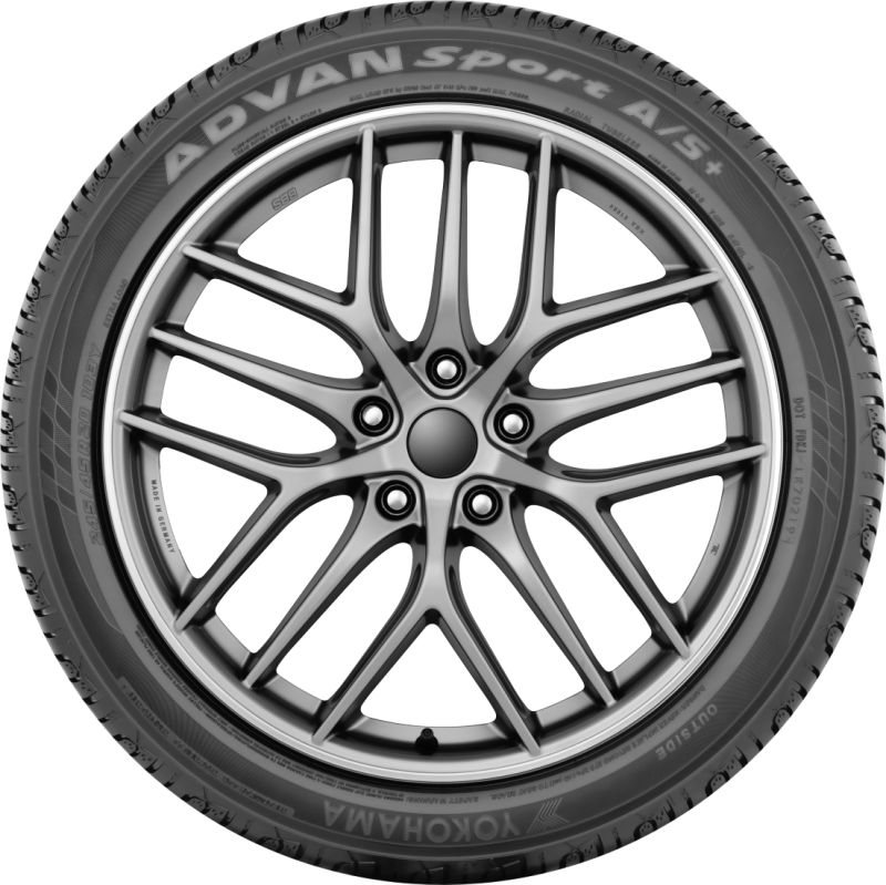 Yokohama Advan Sport A/S+ Tire - 225/55R17 97W