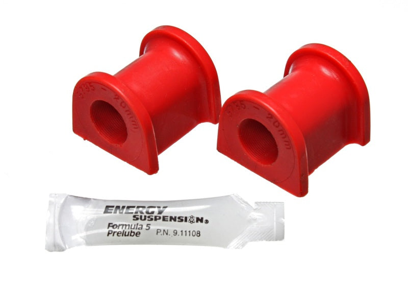 Energy Suspension 06-07 Mitsubishi Eclipse FWD Red 21mm Rear Sway Bar Bushing Set