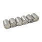 Russell Performance -8 AN Stainless Steel Crimp Collars (O.D. 0.700) (6 Per Pack)