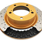 DBA 06-13 Mini Cooper R56 Front Slotted & Drilled Street Gold Series Rotor