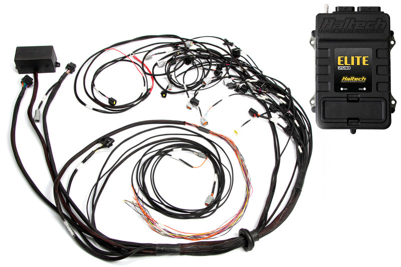 Haltech Elite 2500 Terminated Harness ECU Kit w/EV1 Injector Connectors