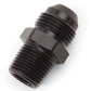 Russell Performance -6 AN to 1/4in NPT Straight Flare to Pipe (Black)