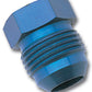 Russell Performance -4 AN Flare Plug (Blue)