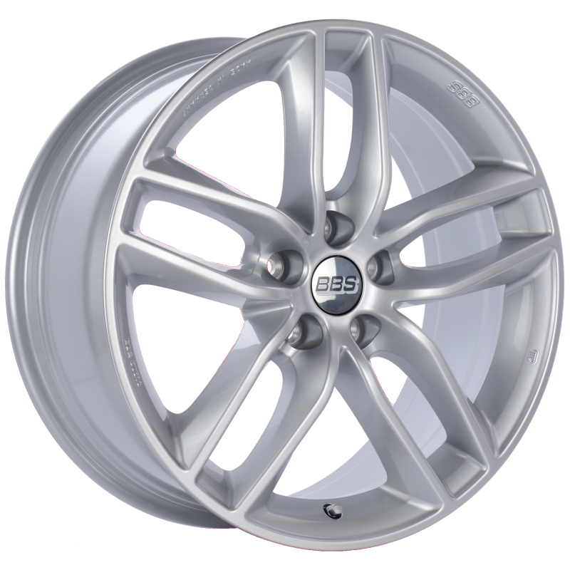 BBS SX 18x8 5x120 ET30 Sport Silver Wheel -82mm PFS/Clip Required