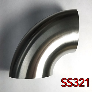 Stainless Bros 2.13in SS321 90 Deg Mandrel Bend Elbow - 1D Radius 16GA/.065in Wall (No Leg)