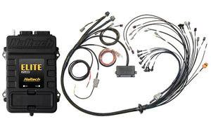 Haltech Elite 2500 Terminated Harness ECU Kit w/EV1 Injector Connectors