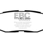 EBC 12+ Scion FR-S 2 Redstuff Rear Brake Pads