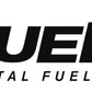 Fuelab 828 In-Line Fuel Filter Long -6AN In/Out 40 Micron Stainless - Black