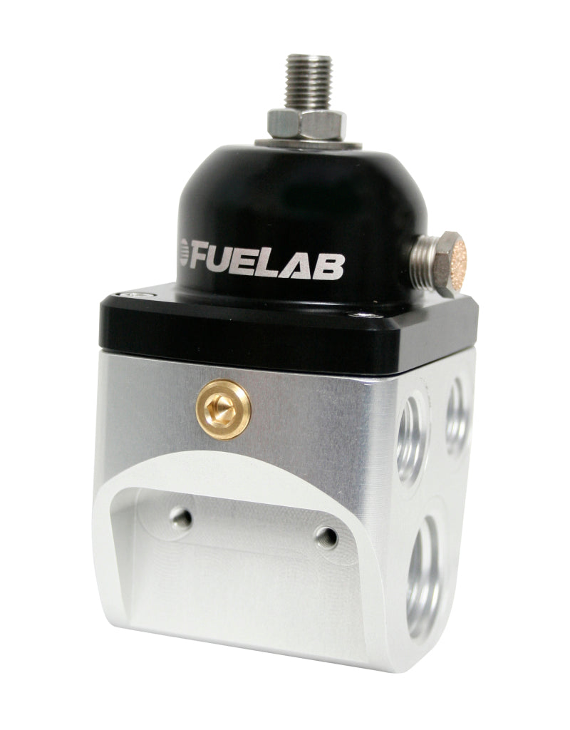 Fuelab 585 Carb Adjustable 4 Port FPR Blocking 4-12 PSI (2) -10AN In (4) -6AN Out