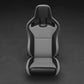 Recaro Cross Sportster ORV Passenger Seat - Black Vinyl/Grey Vinyl