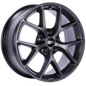 BBS SR 17x7.5 5x108 ET45 Satin Grey Wheel -70mm PFS/Clip Required