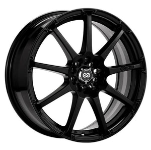 Enkei EDR9 17x8 5x105/110 38mm Offset 72.6 Bore Diameter Black Paint Wheel