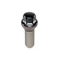 McGard Hex Lug Bolt (Cone Seat) M14X1.5 / 17mm Hex / 28.0mm Shank Length (Box of 50) - Black