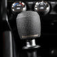 GrimmSpeed Stubby Shift Knob Stainless Steel Black - M12x1.25