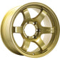 Gram Lights 57DR-X 17x8.5 +00 6-139.7 E8 Gold Wheel