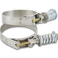 Vibrant SS T-Bolt Clamps Pack of 2 Size Range: 3.78in to 4.08in OD For use w/ 3.5in ID Couplings