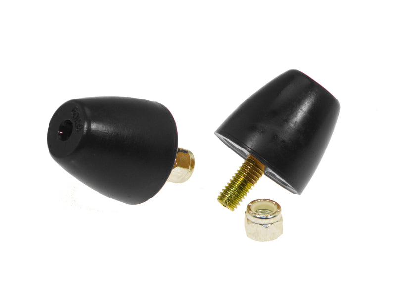 Prothane Universal Bump Stop 1 9/16X1 5/8 Cone - Black