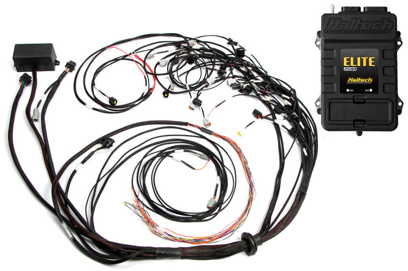 Haltech Elite 2500 Terminated Harness ECU Kit w/OE Injector Connectors