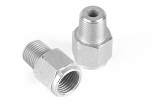 Haltech M10 x 1.0 to 1/8 NPT Adaptor Thread M10 x 1.0 Female to 1/8NPTF Male