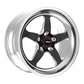 Weld S71 17x10.5 / 5x4.5 BP / 5.7in. BS Black Wheel (High Pad) - Non-Beadlock