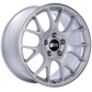 BBS CH-R 18x9 5x120 ET44 Brilliant Silver Polished Rim Protector Wheel -82mm PFS/Clip Required