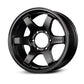 Gram Lights 57DR-X 17X8.5 -10 6-139.7 Super Dark Gunmetal