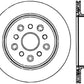 StopTech Power Slot 5/93-98 Supra Turbo Rear Right SportStop CRYO Slotted Rotor