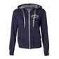 Sparco Sweatshirt ZIP Garage NVY - Medium