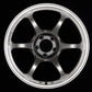 Advan RG-D2 15x5 +38 4-100 Machining & Racing Hyper Black Wheel