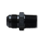 Vibrant -16AN to 1in NPT Straight Adapter Fitting - Aluminum