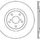 StopTech 5/93-98 Toyota Supra Turbo Left Front Slotted & Drilled Rotor