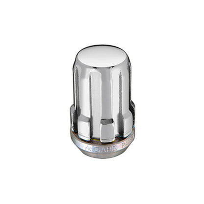 McGard SplineDrive Lug Nut (Cone Seat) M12X1.25 / 1.24in. Length (Box of 50) - Chrome (Req. Tool)