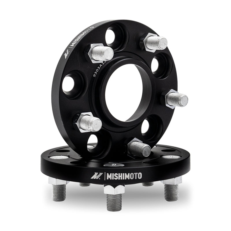 Mishimoto Wheel Spacers - 5x114.3 - 66.1 - 15 - M12 - Black