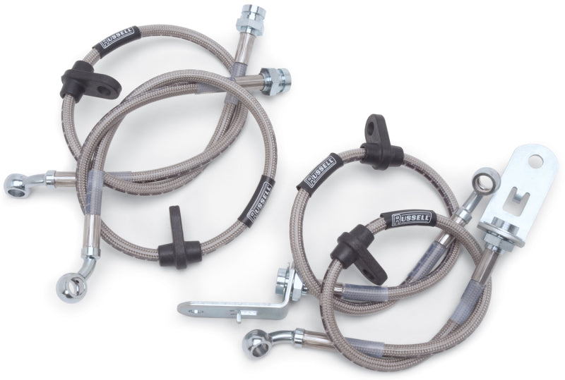 Russell Performance 74-77 GM K-10/K-20 P/U-Blazer/ Suburban with 4in lift Brake Line Kit